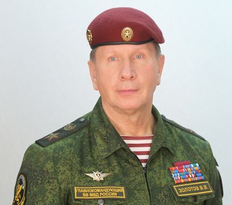 Генерал армии Виктор Золотов, командущий Нацгвардии России